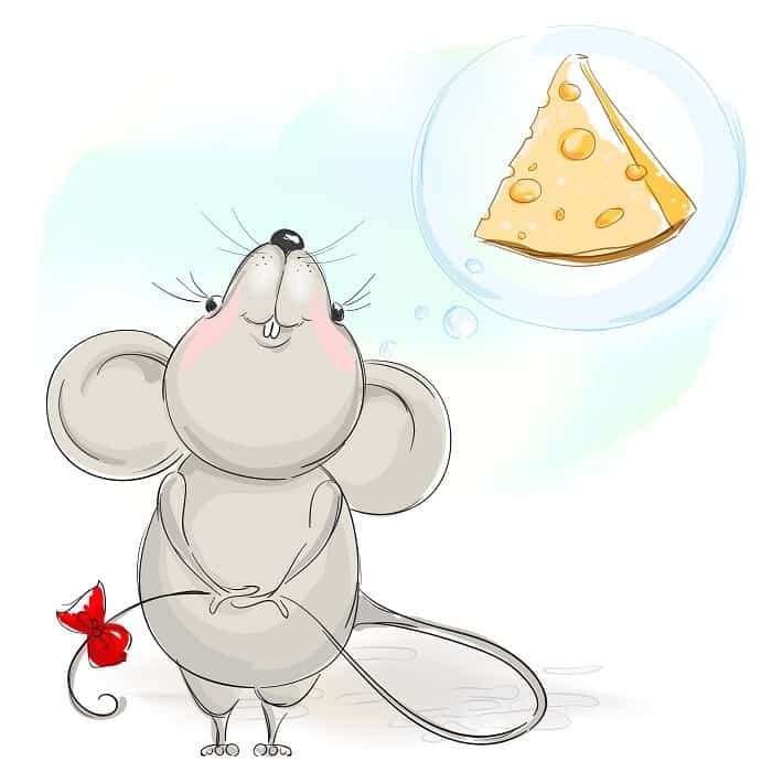 Bajka dla dzieci - Mysz z posteru